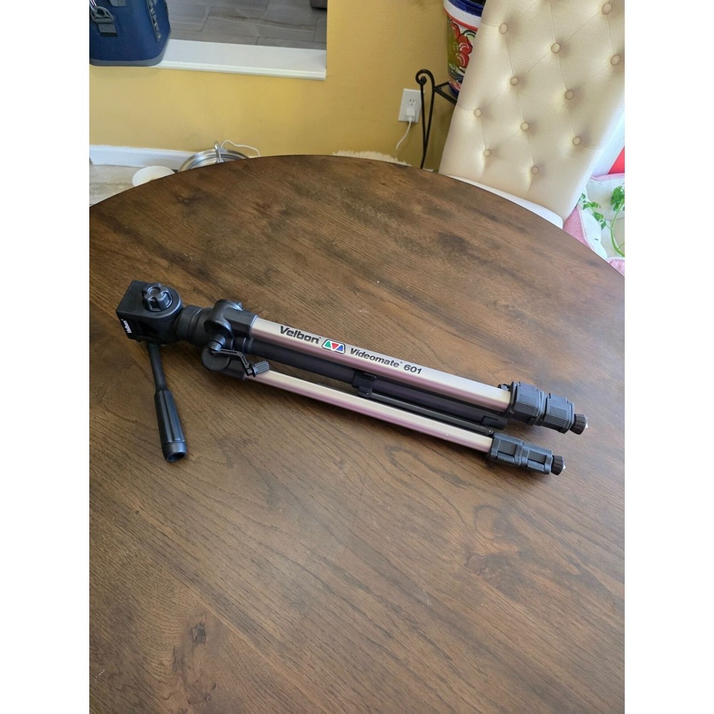 Velbon Videomate‎ III Photography Video Tripod VEL-FLO 9 PH-368 with Mount